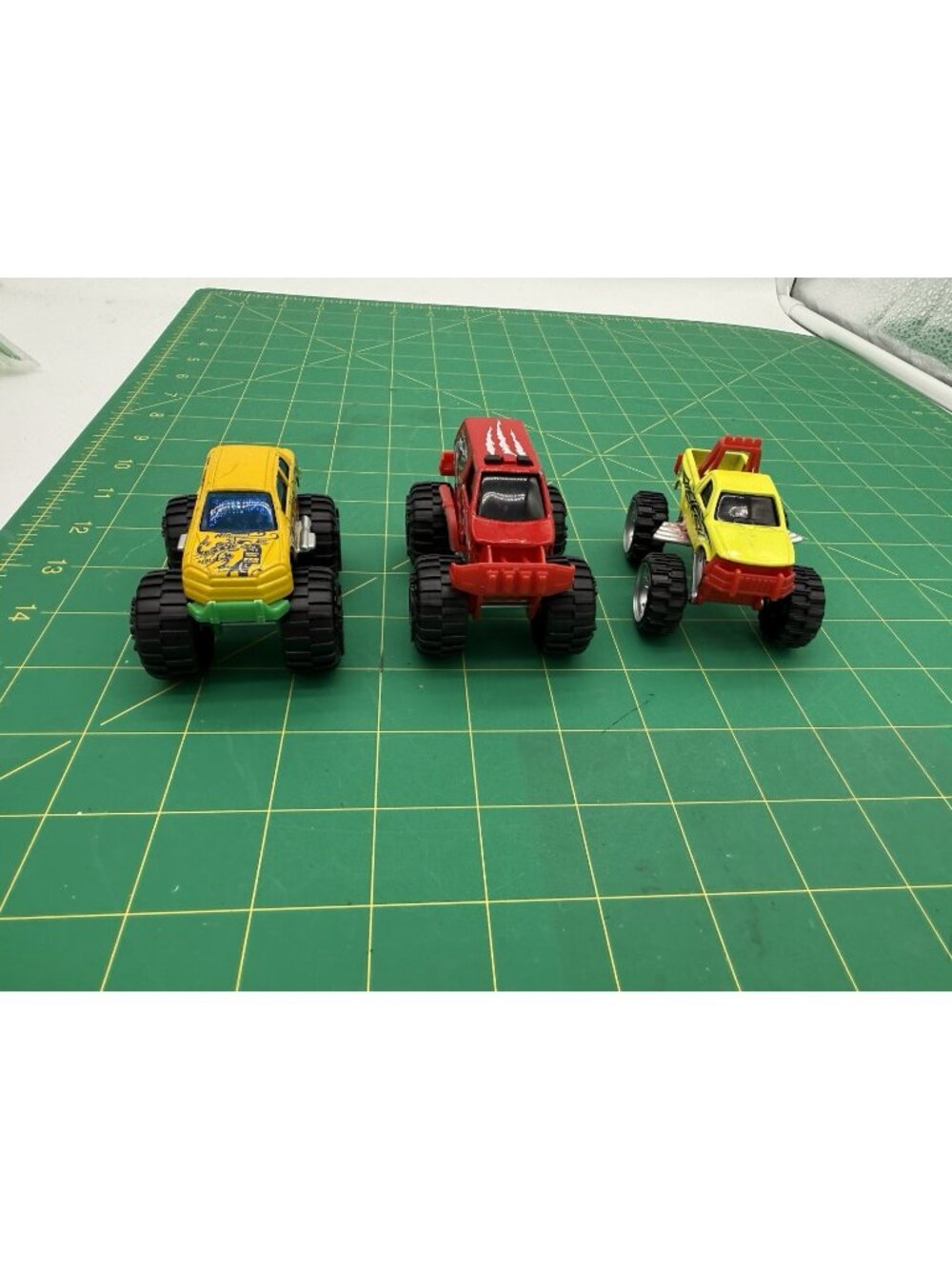 Greenbrier International Monster Truck Car Air Tech Plastic Lot Of 4